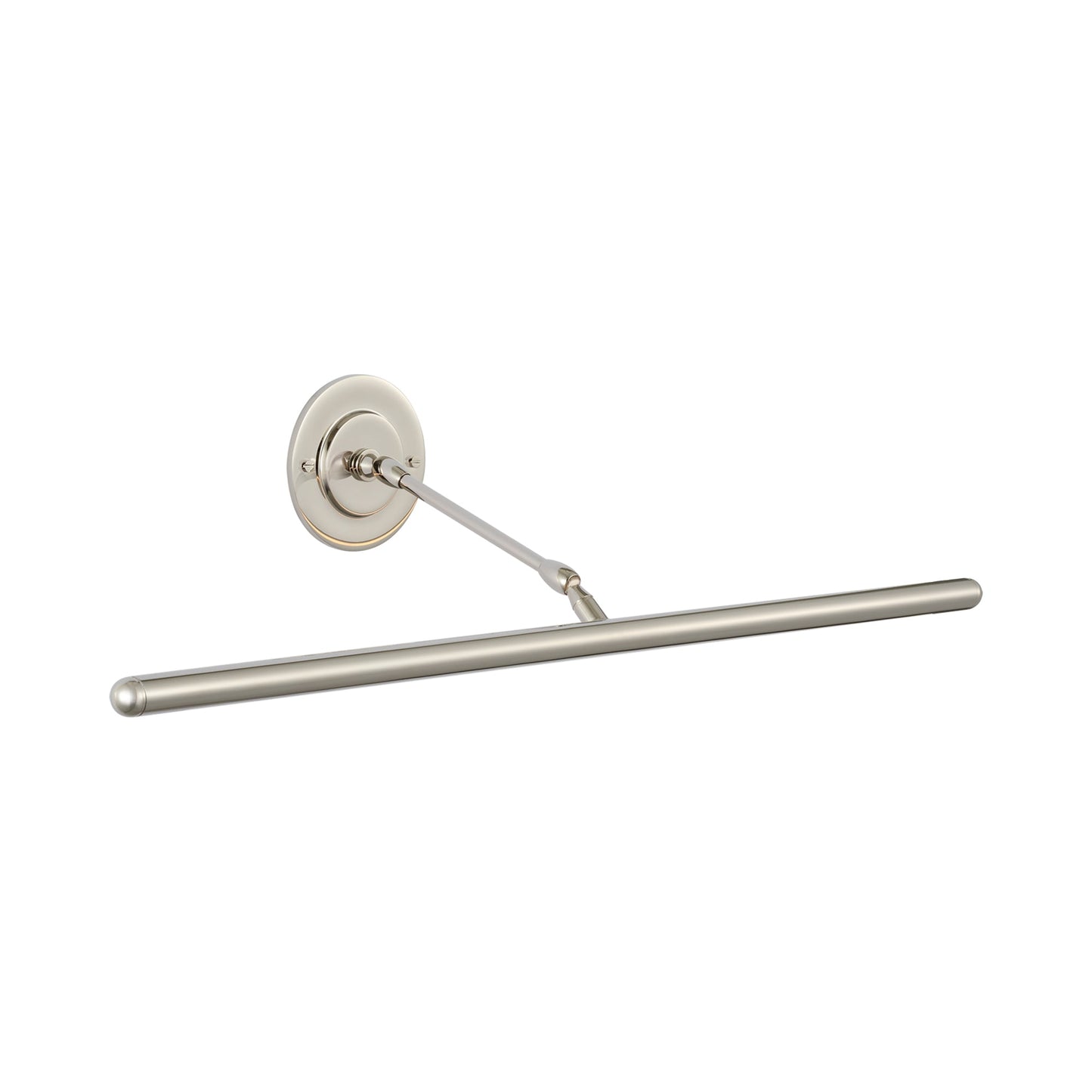 Emery LED Picture Light in Polished Nickel (30-Inch).