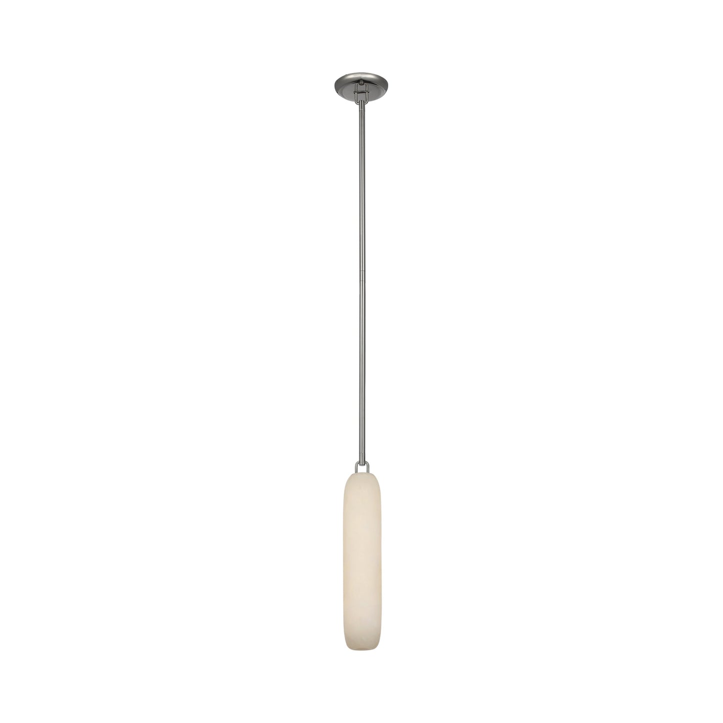 Formosa LED Single Pendant Light in Polished Nickel (Large).