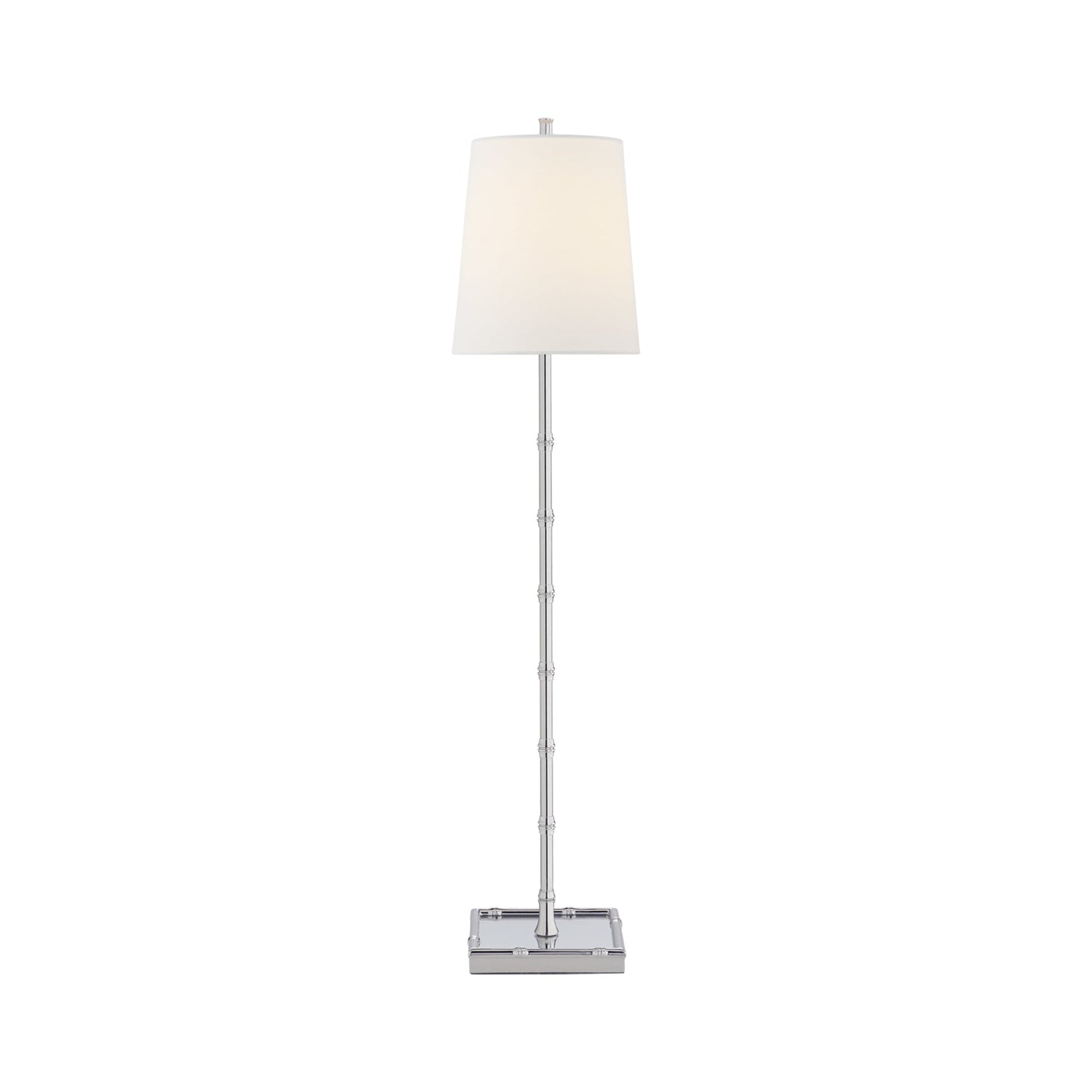 Grenol Table Lamp in Polished Nickel.