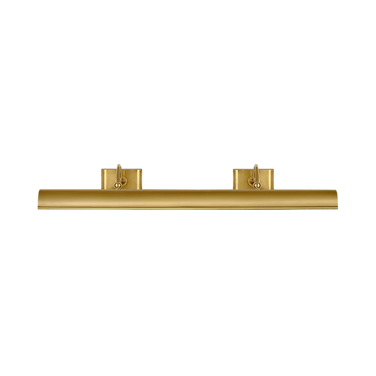 Hessen Picture Light in Natural Brass (4-Light).