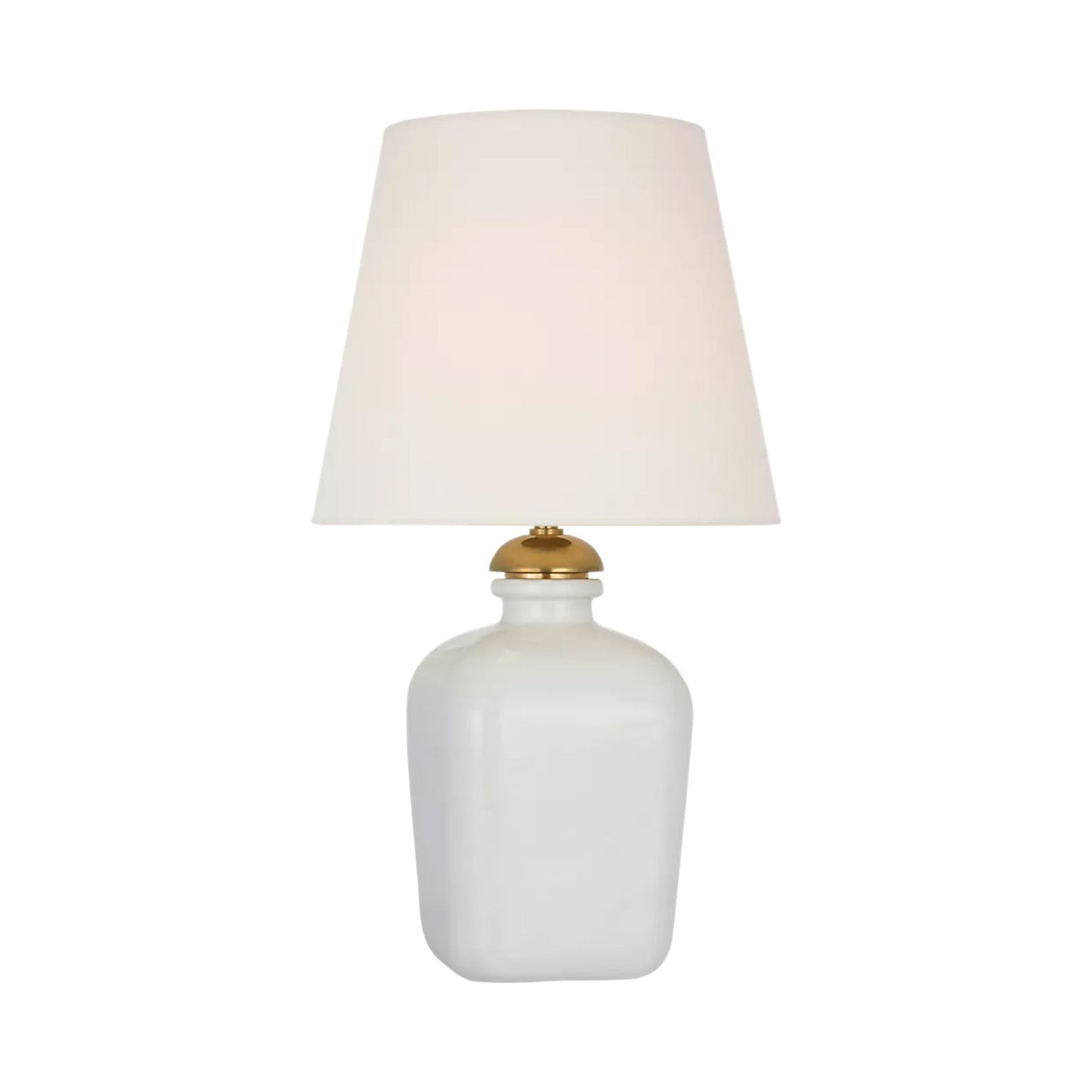 Josy LED Rechargeable Table Lamp in Venetian White.