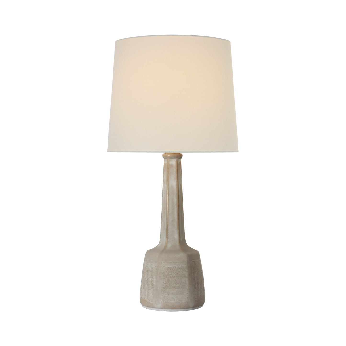 Lerio Table Lamp in Dusted Stone.