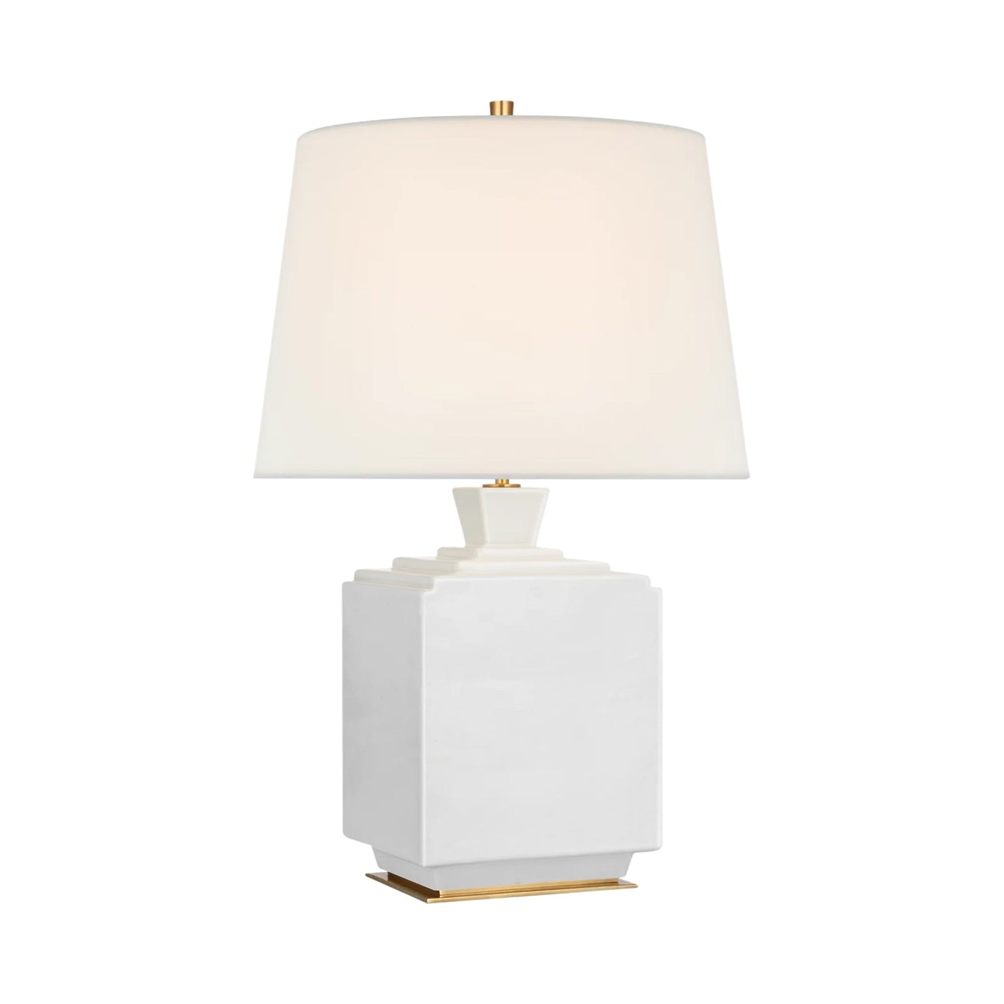 Meurice Table Lamp in Venetian White.