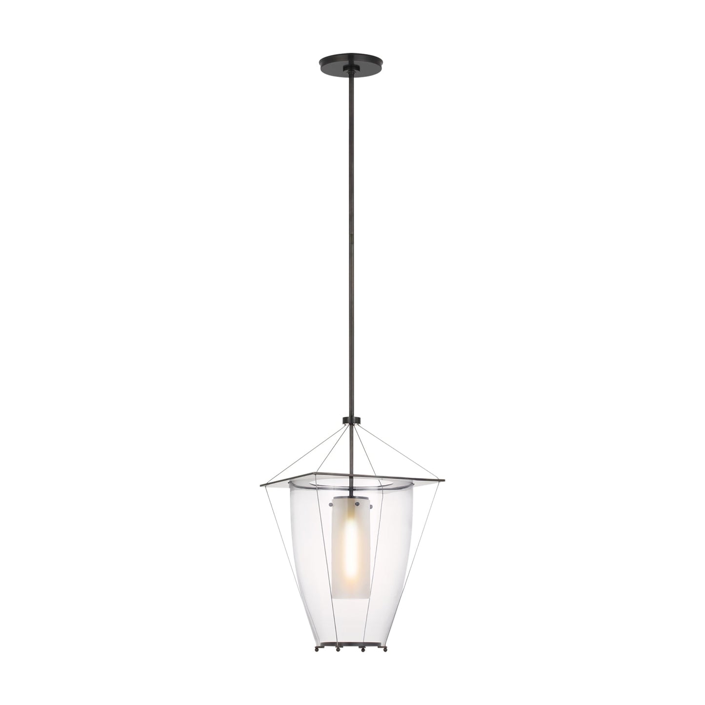 Ovalle Pendant Light in Bronze (Medium).