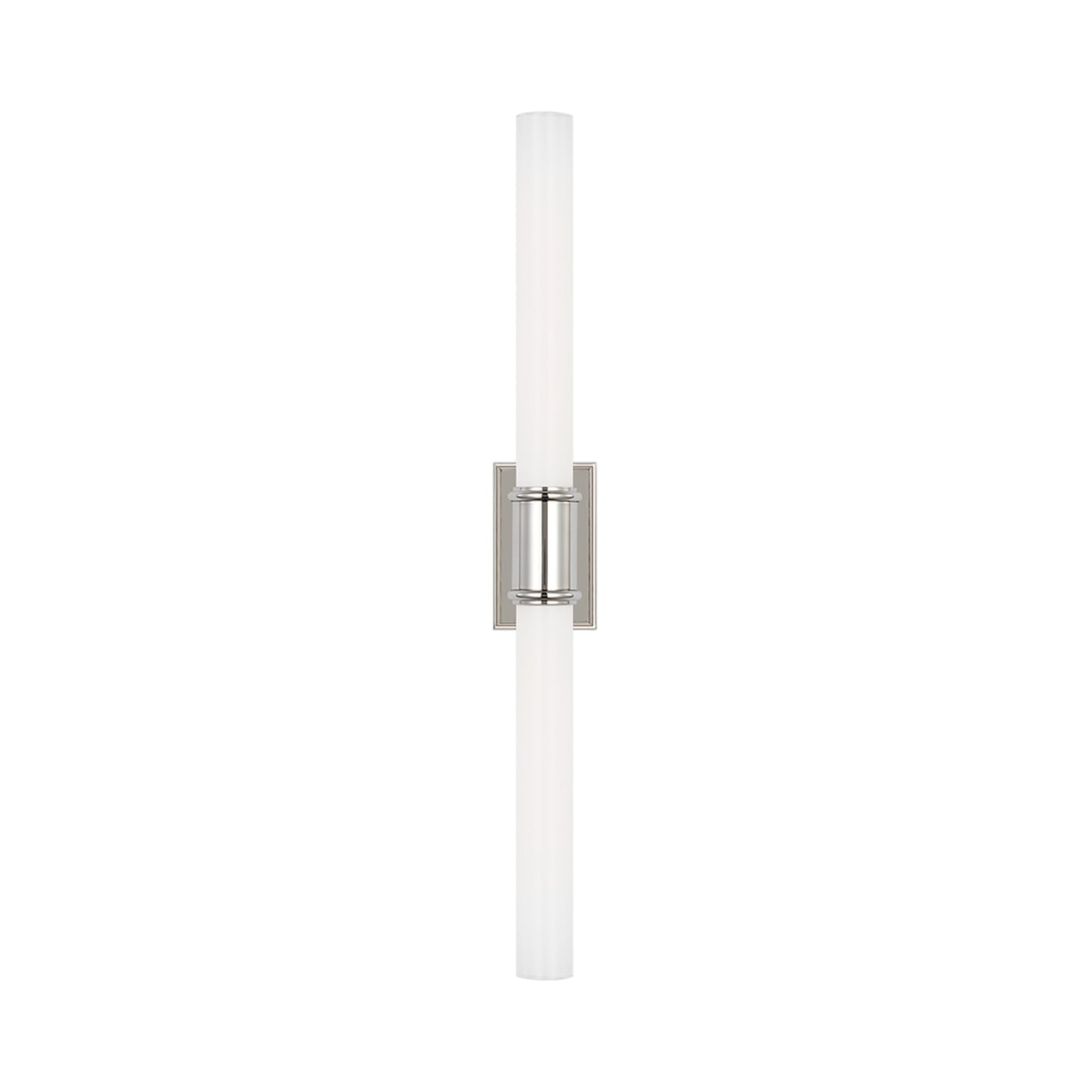 Owen LED Bath Wall Light in Polished Nickel (2-Light).