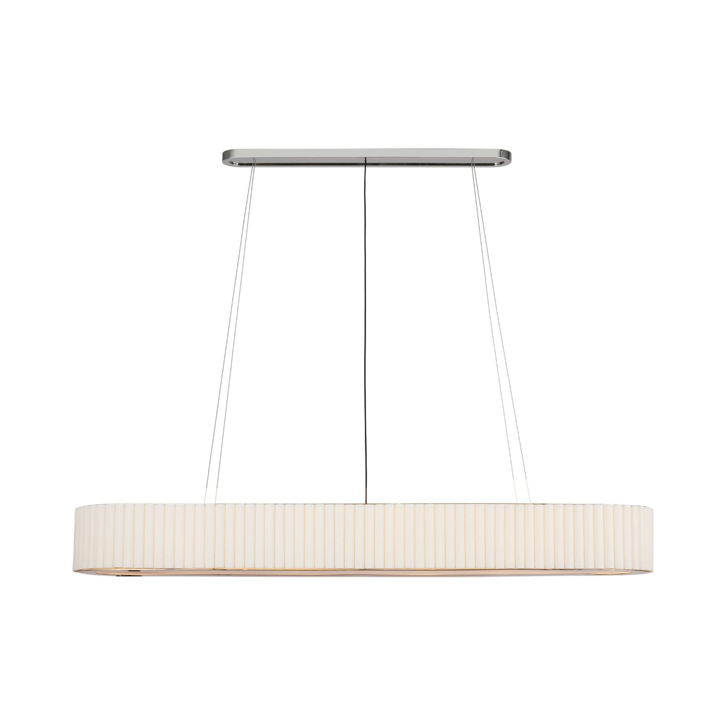 Palati Linear Chandelier in Polished Nickel (X-Large).