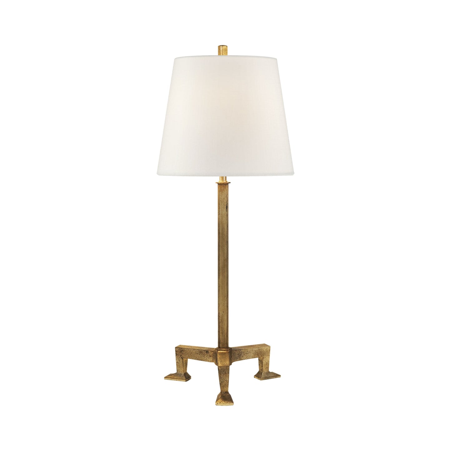 Parish Table Lamp in Gilded Iron.