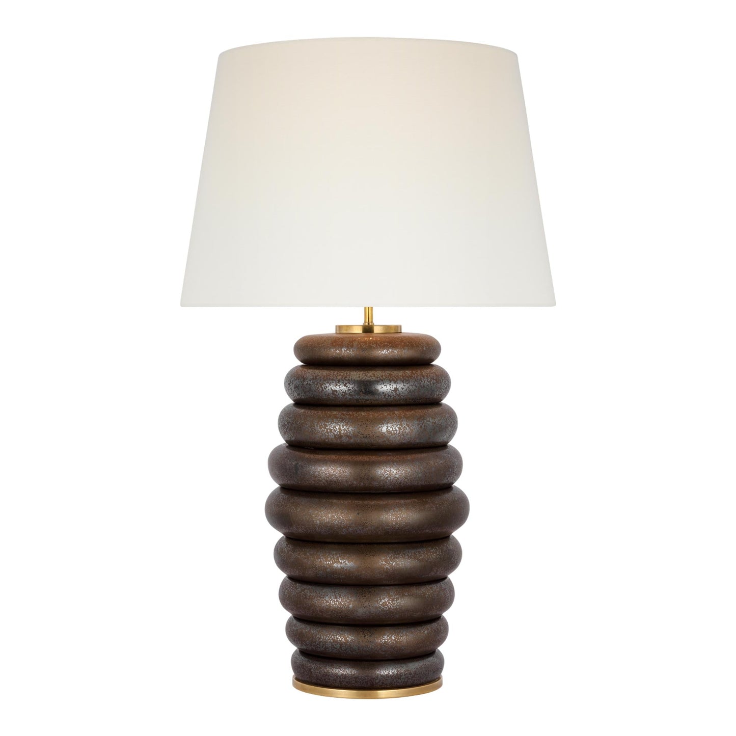 Phoebe Table Lamp in Crystal Bronze(Large).