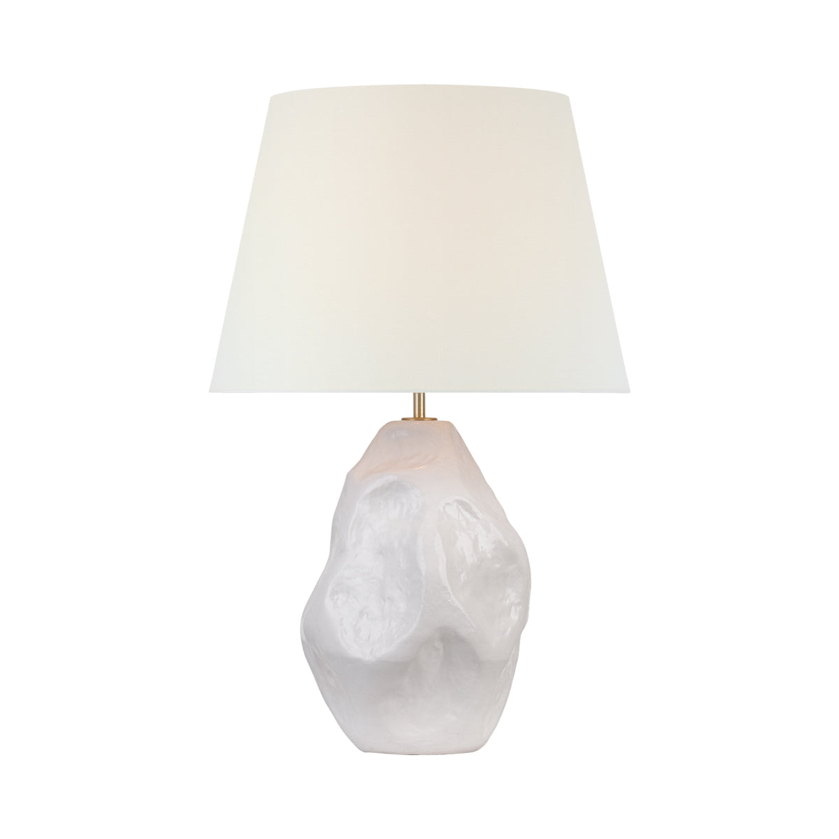Rocco Table Lamp in White.
