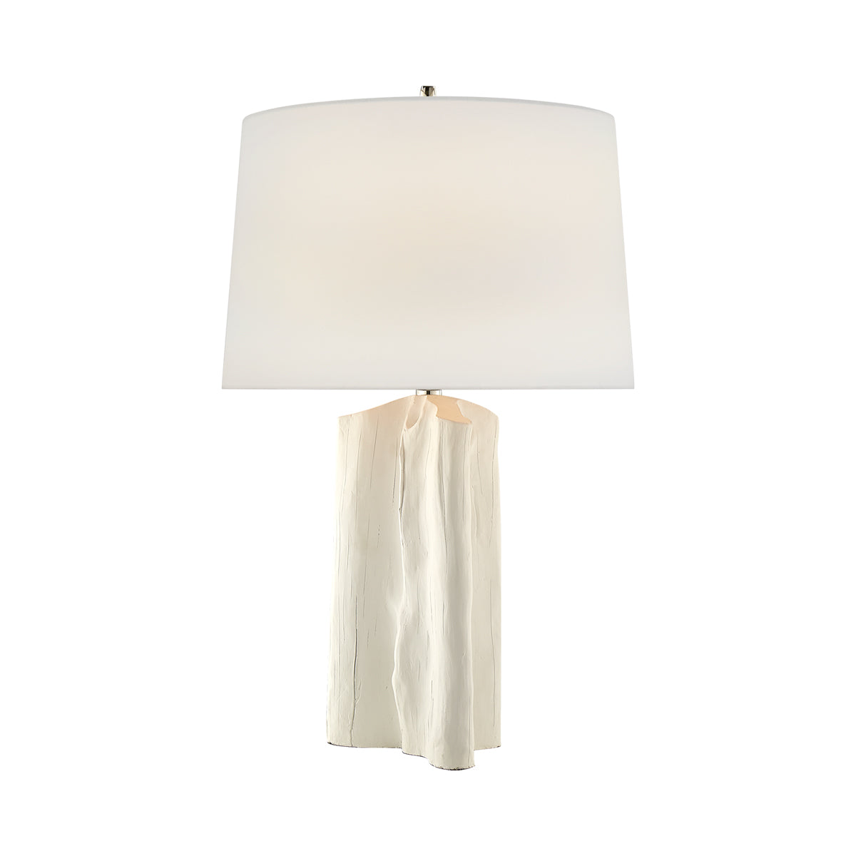 Sierra Table Lamp in Plaster White.