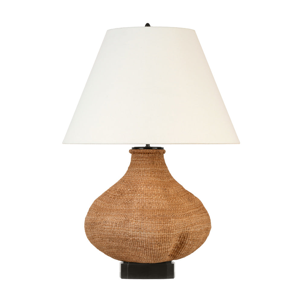 Tahiti Table Lamp in Toast (31.75-Inch).