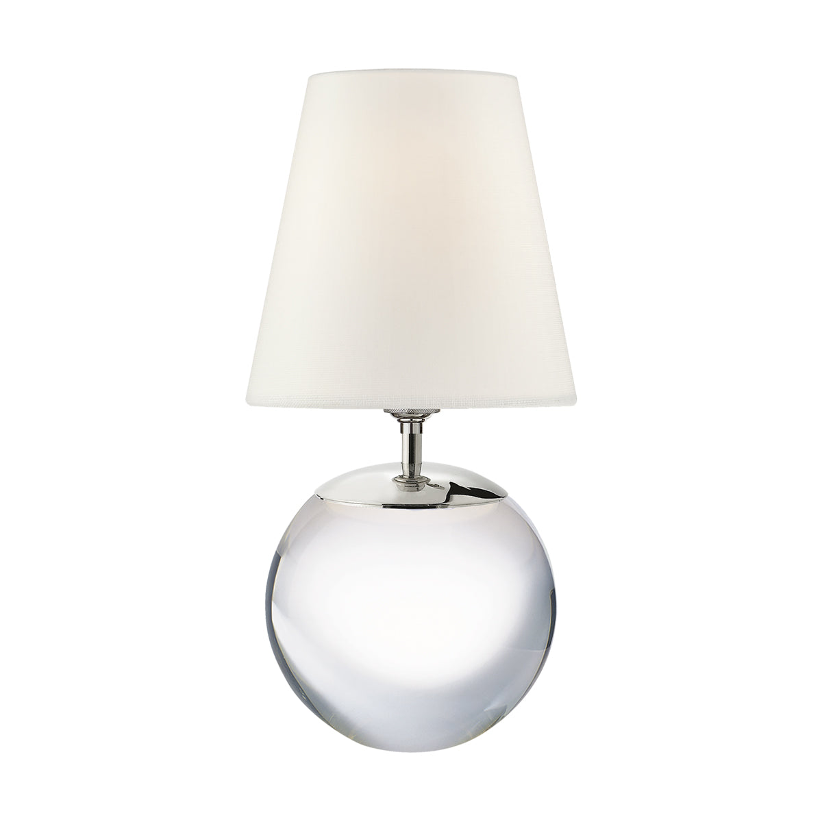 Terri Table Lamp in Crystal (15-Inch).