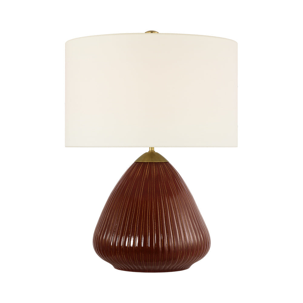 Vesse Table Lamp in Pomegranate.
