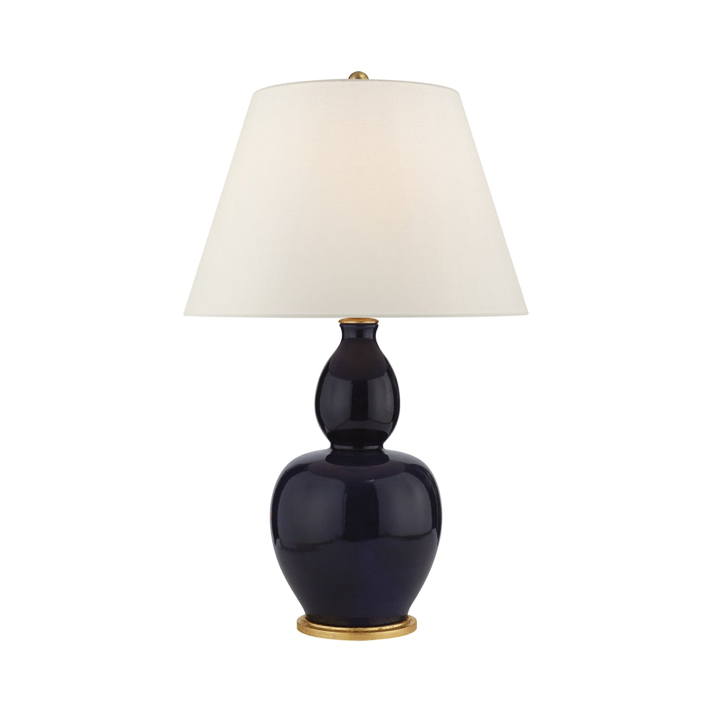 Yue Table Lamp in Denim Porcelain.