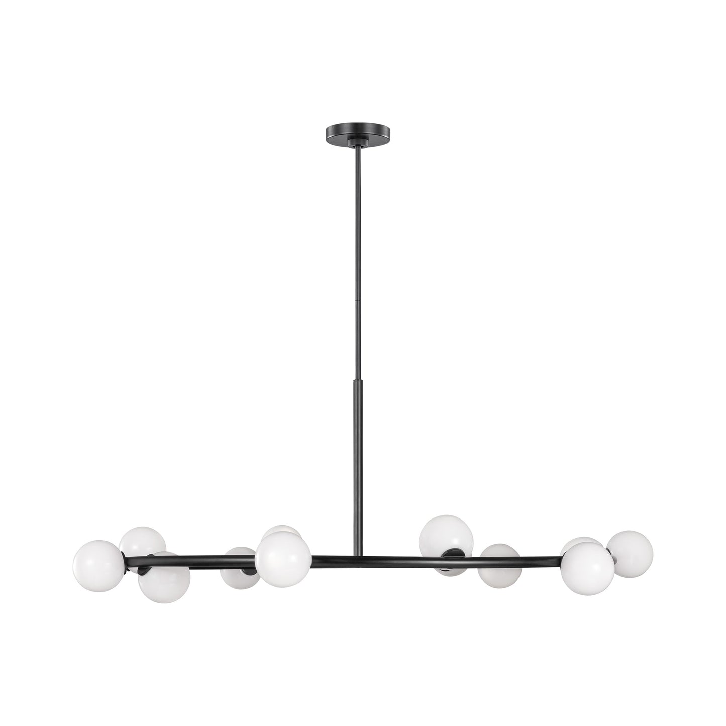 Altair Chandelier in Aged Iron.