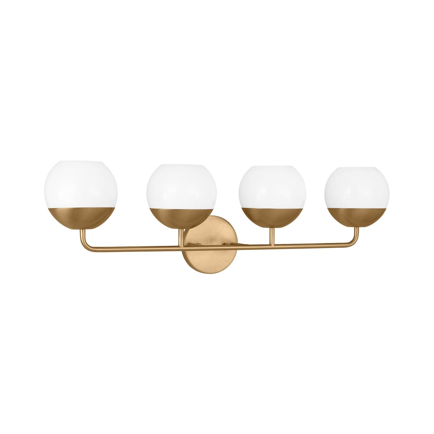 Alvin Bath Wall Light in Satin Brass (4-Light).