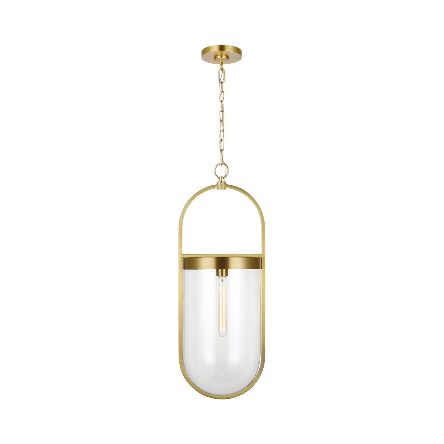 Blaine Pendant Light in Burnished Brass (Large).