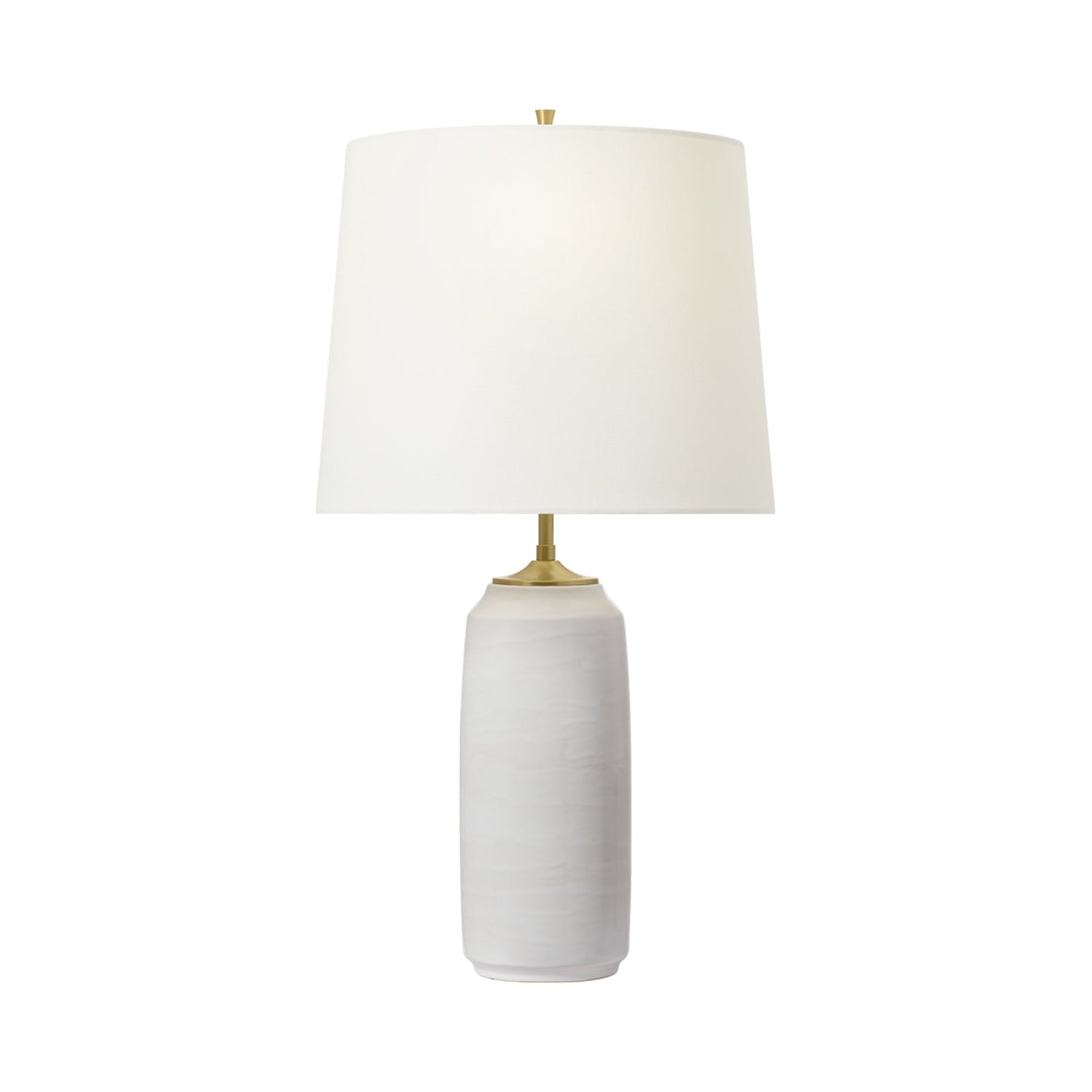 Cato Table Lamp in Natural White.