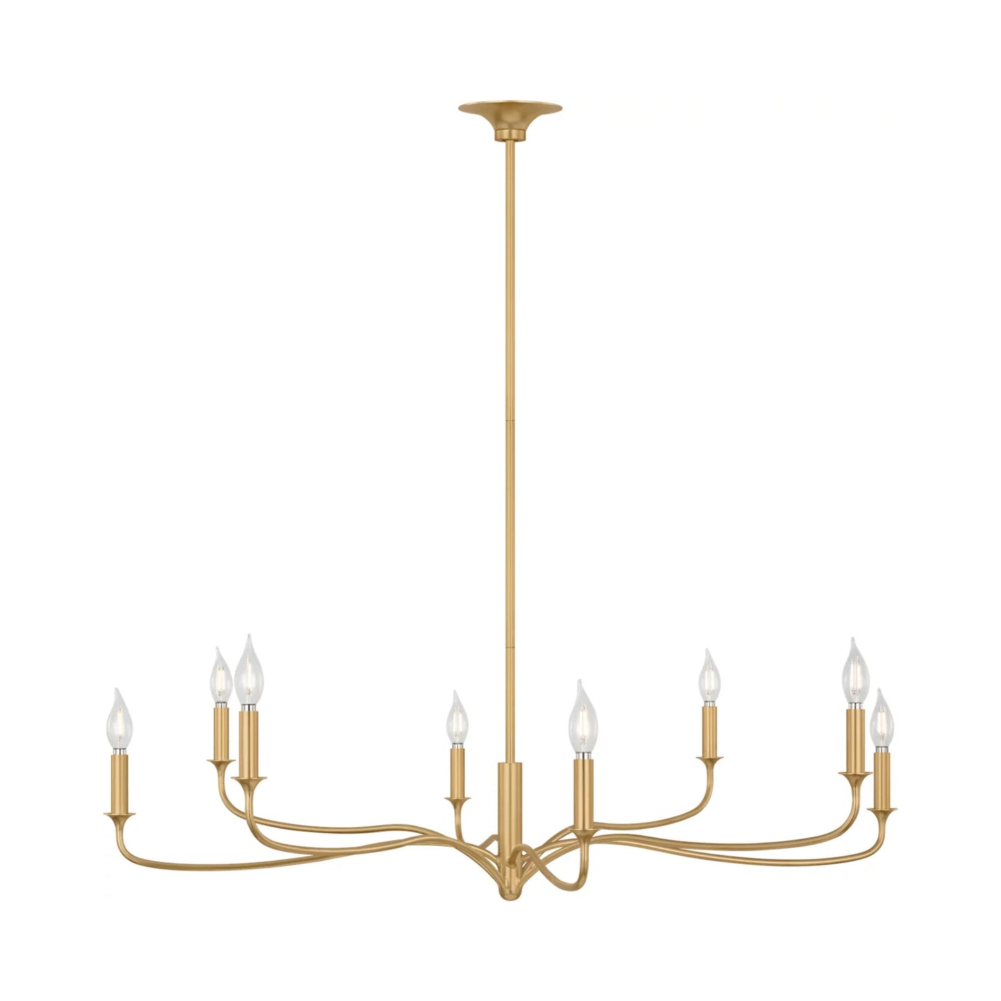 Chatsworth Chandelier in Gild (8-Light).