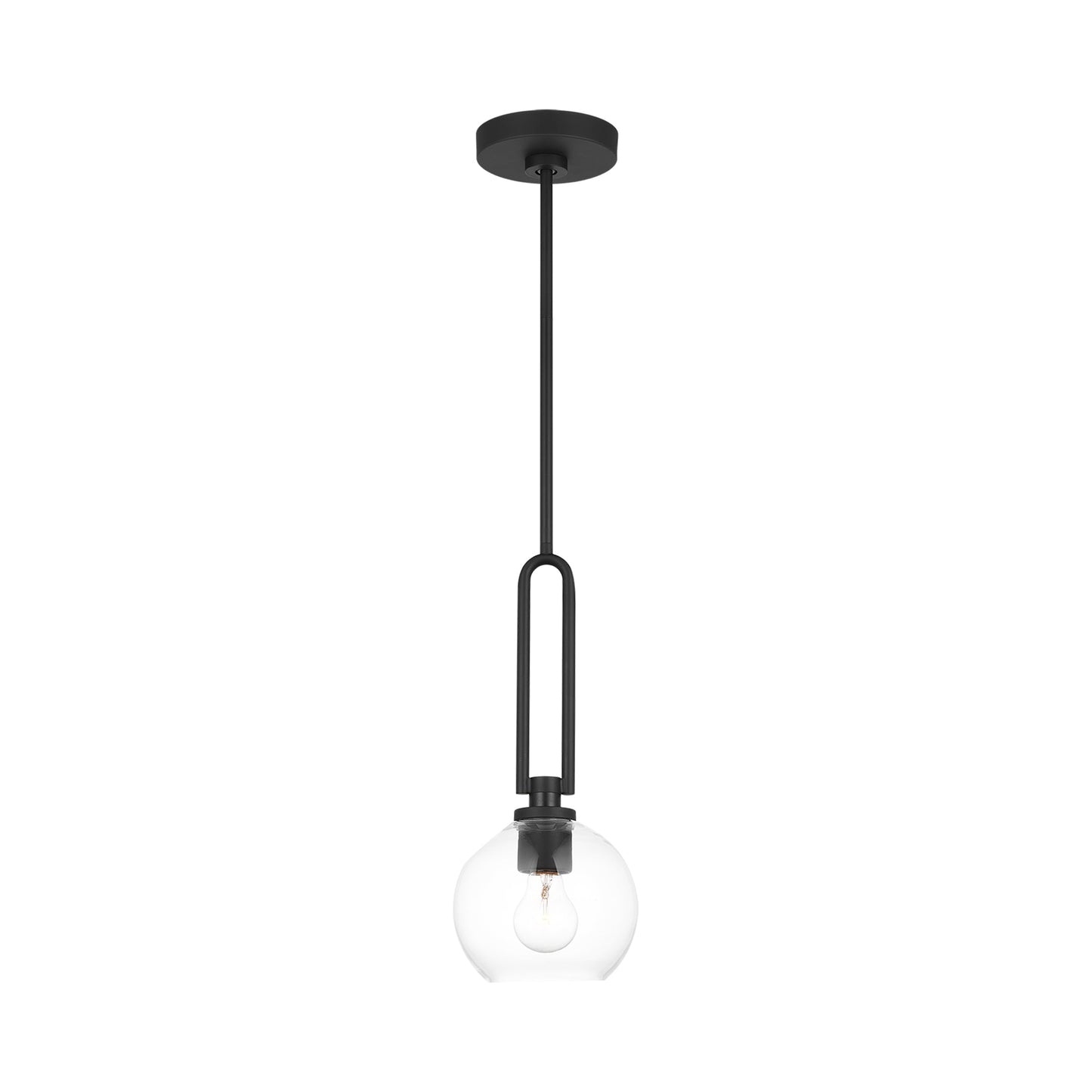 Codyn Pendant Light in Midnight Black.