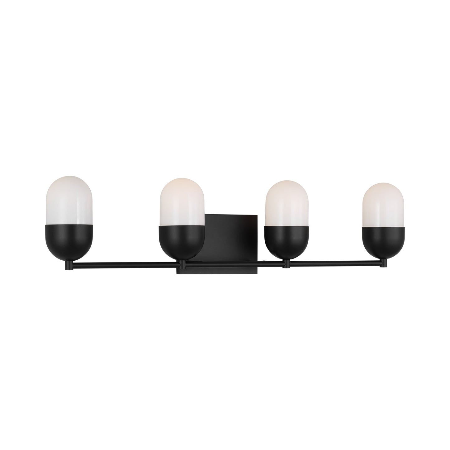 Foster Bath Vanity Light in Midnight Black (X-Large).