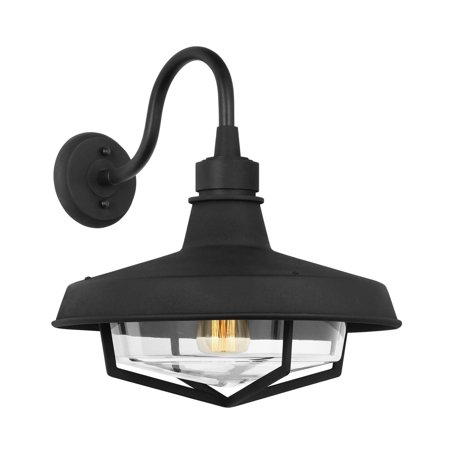 Hollis Outdoor Wall Light in Detail.