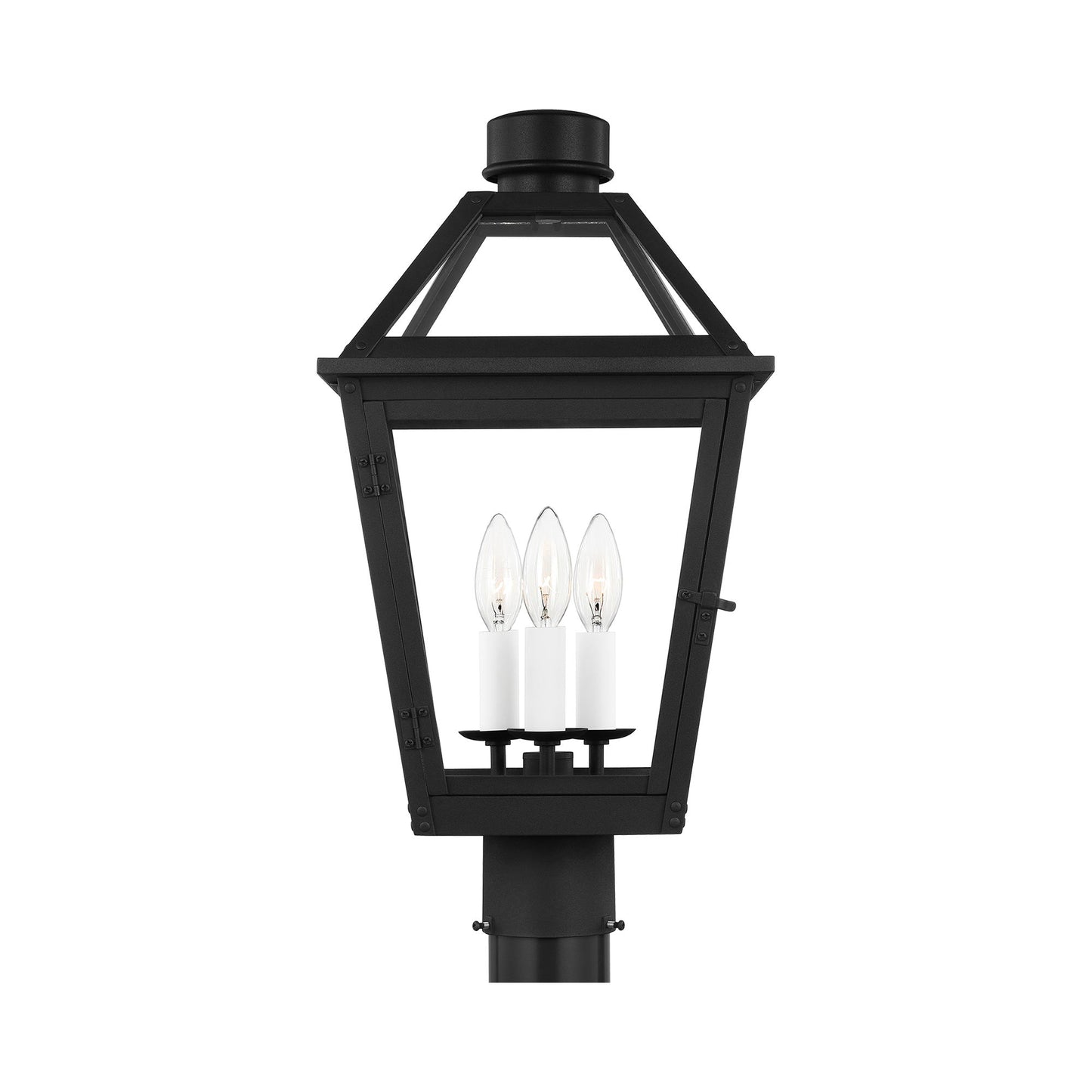Hyannis Outdoor Post Light in Textured Black.