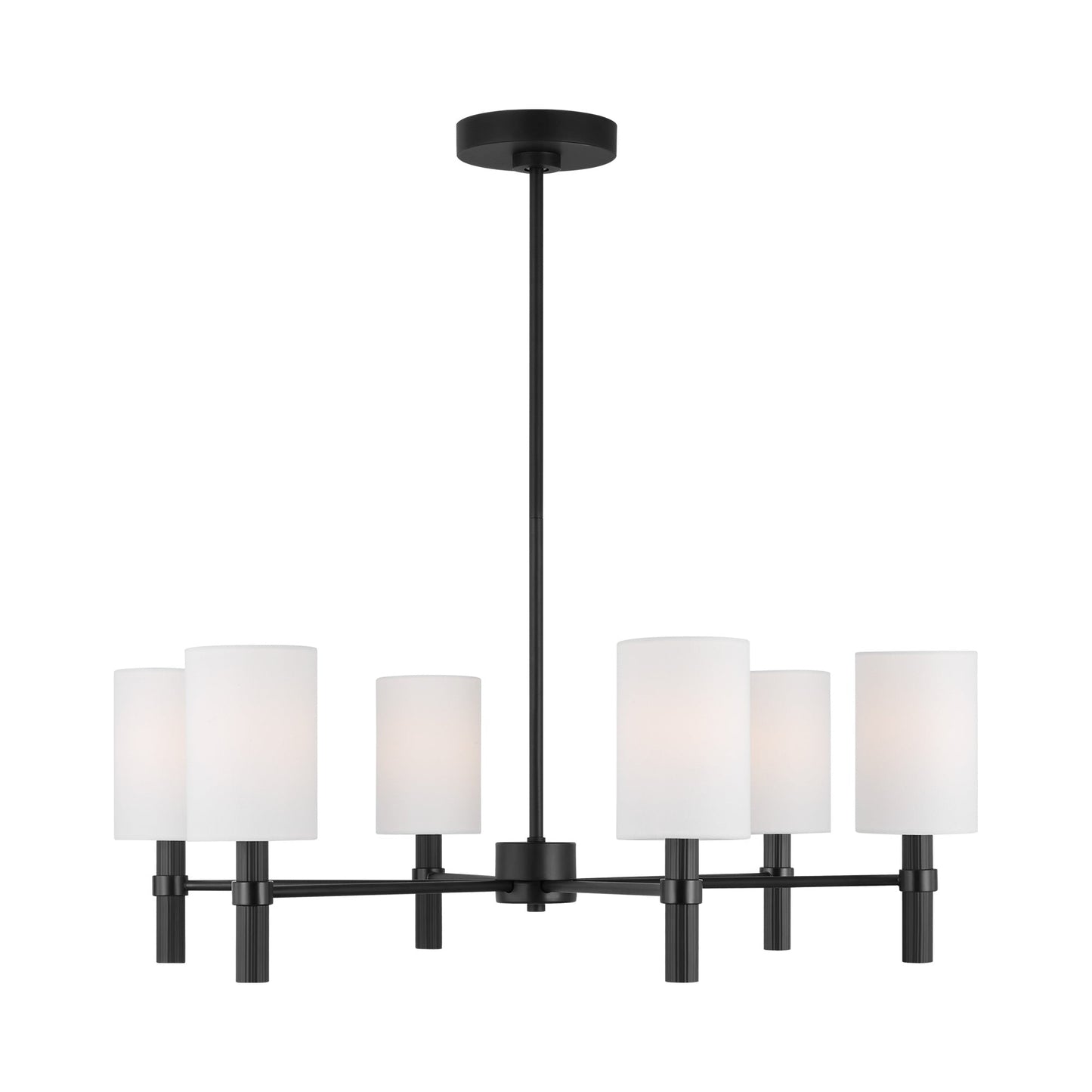 Manor Chandelier in Midnight Black (Large).