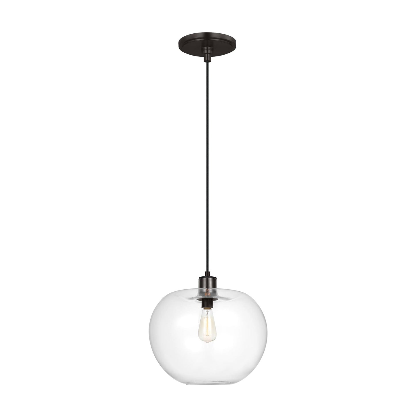 Mela Pendant Light in Aged Iron (Large).