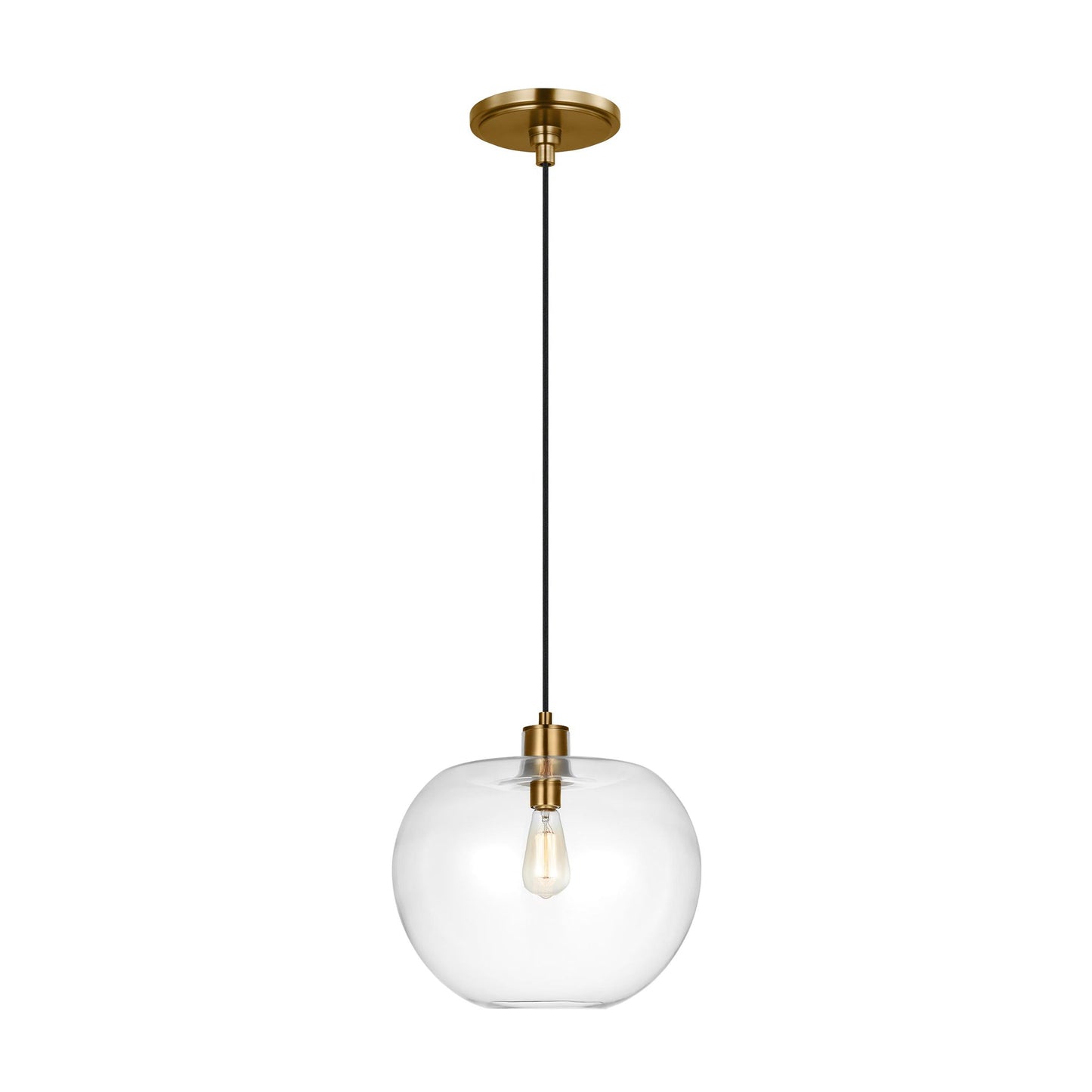Mela Pendant Light in Burnished Brass (Large).