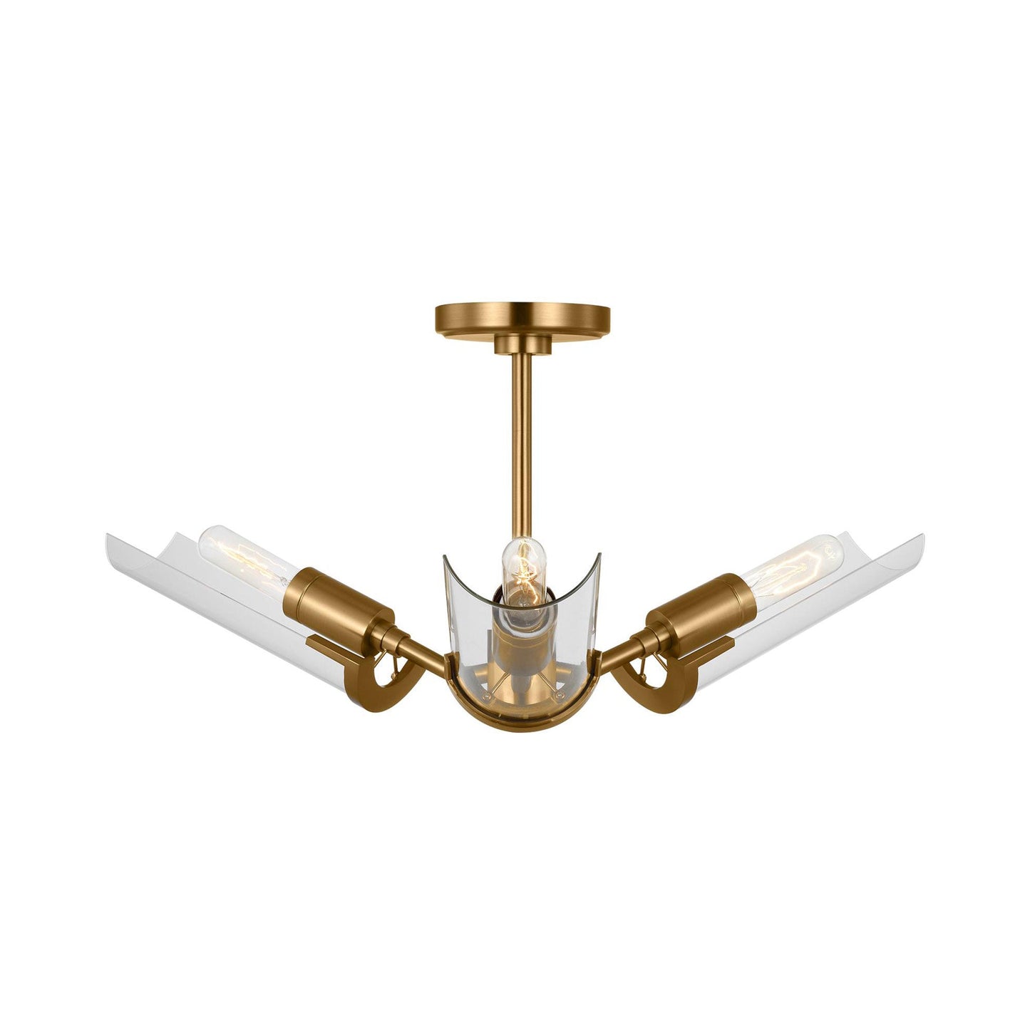 Mezzo Flush Mount Ceiling Light in Detail.