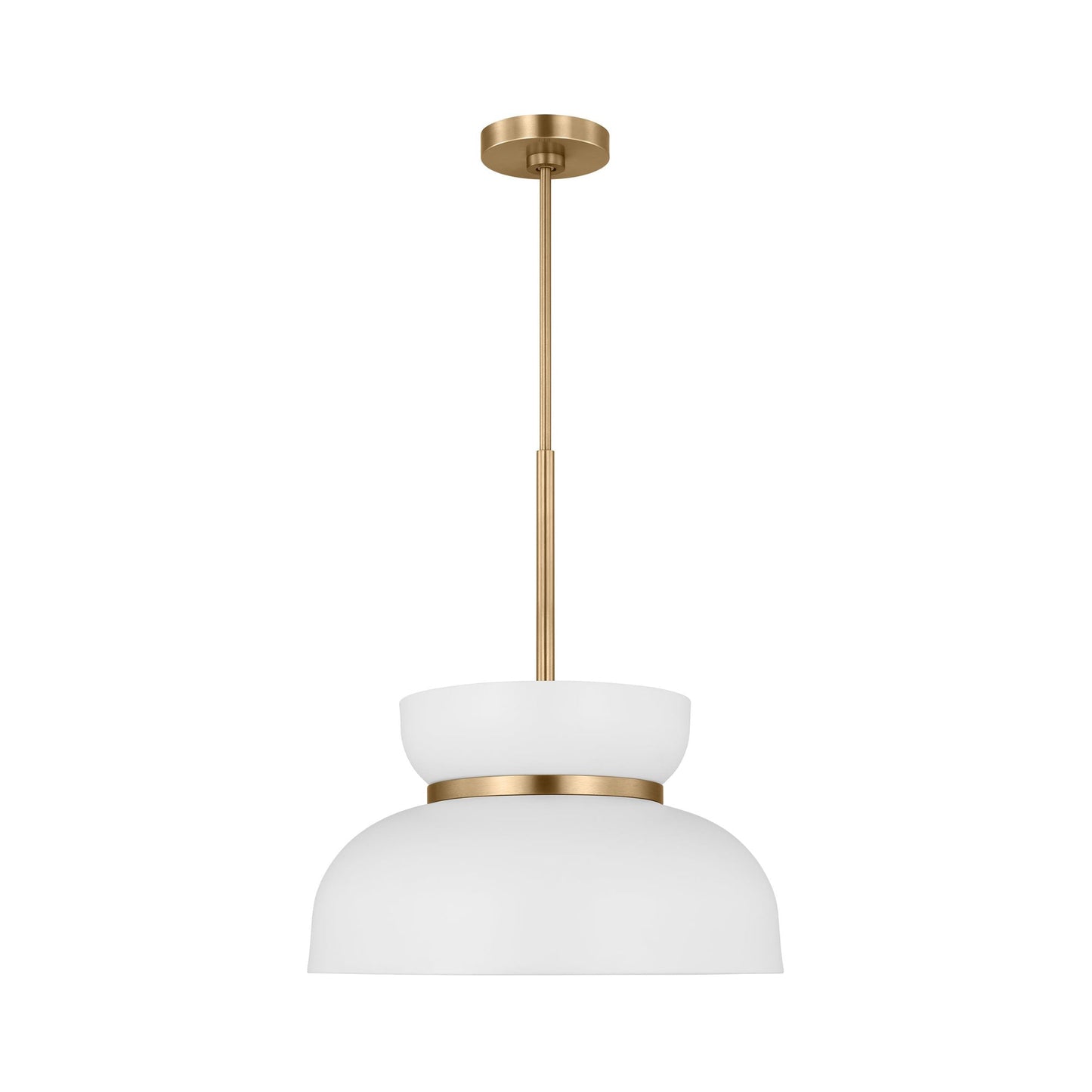 Pemberton Pendant Light in Matte White.