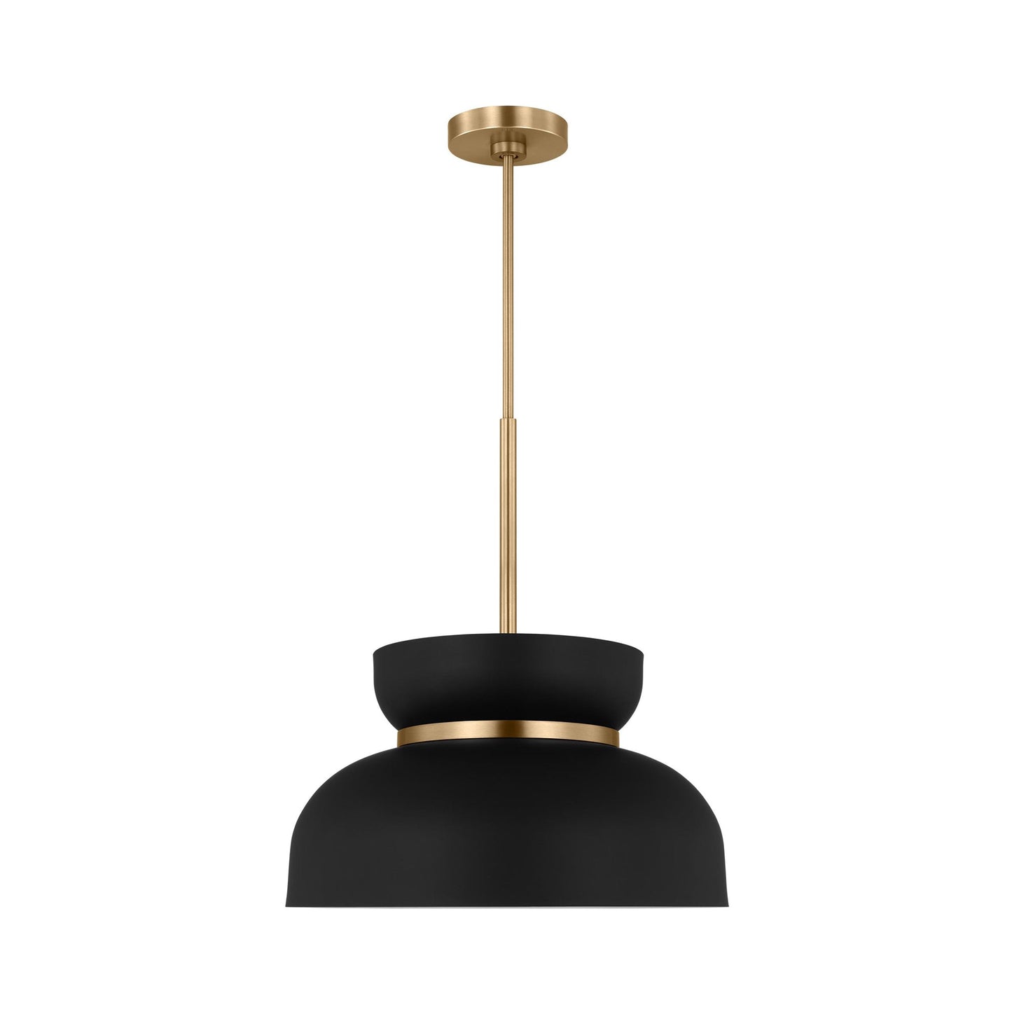 Pemberton Pendant Light in Midnight Black.
