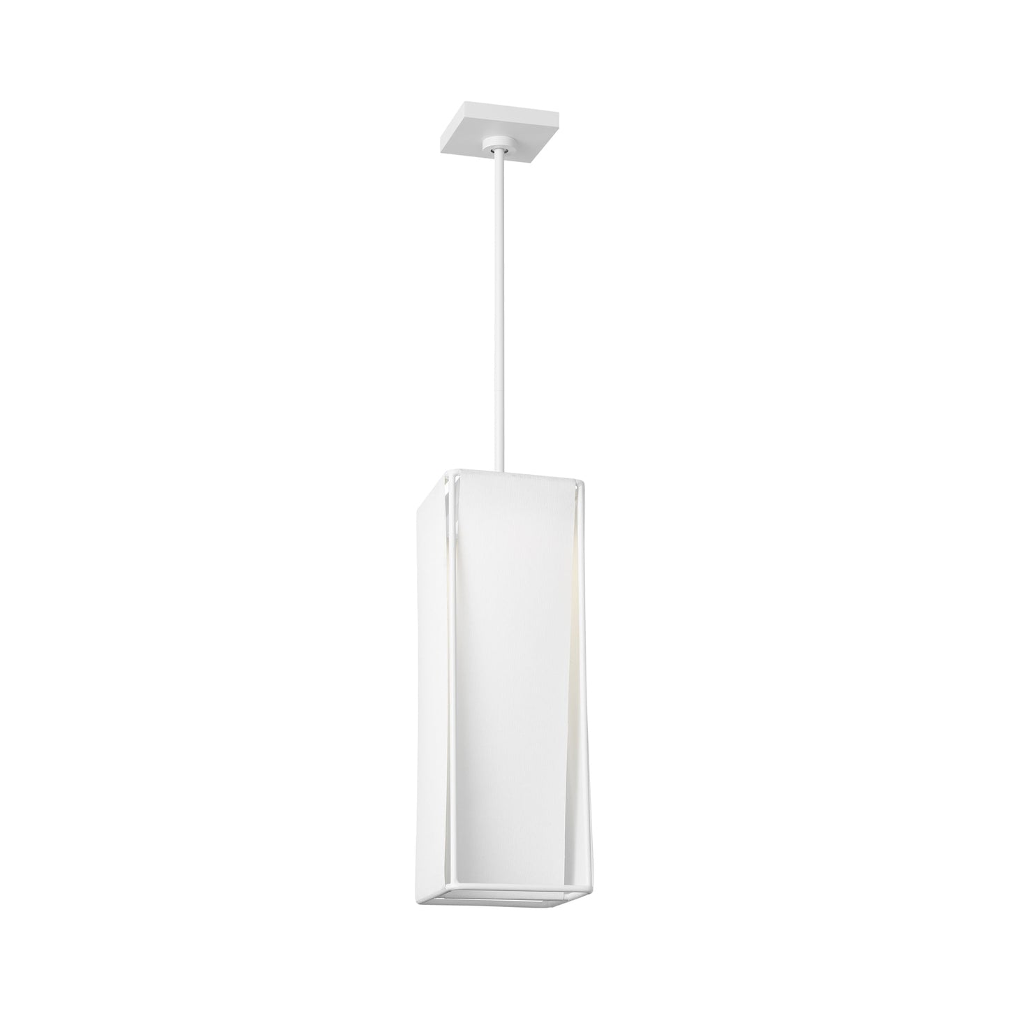 Velero LED Pendant Light in Soft Linen.