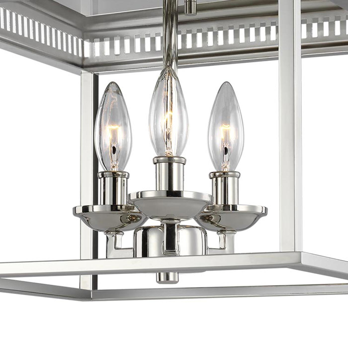 Woodruff Flush Mount Ceiling Light in Detail.