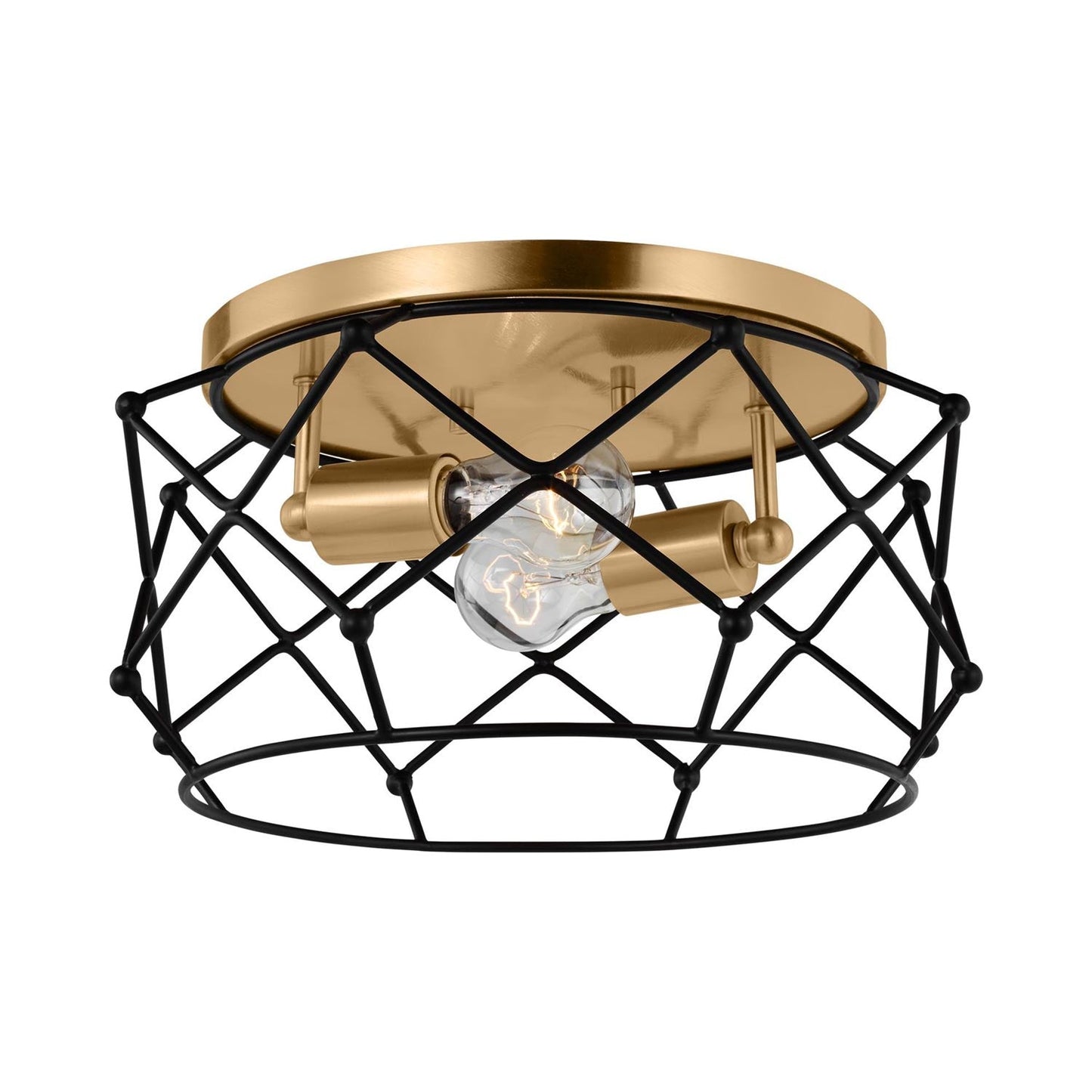 Zarra Flush Mount Ceiling Light in Detail.