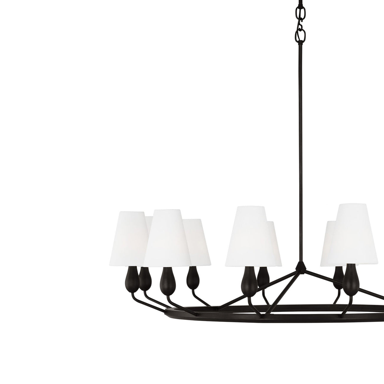 Ziba Chandelier in Detail.