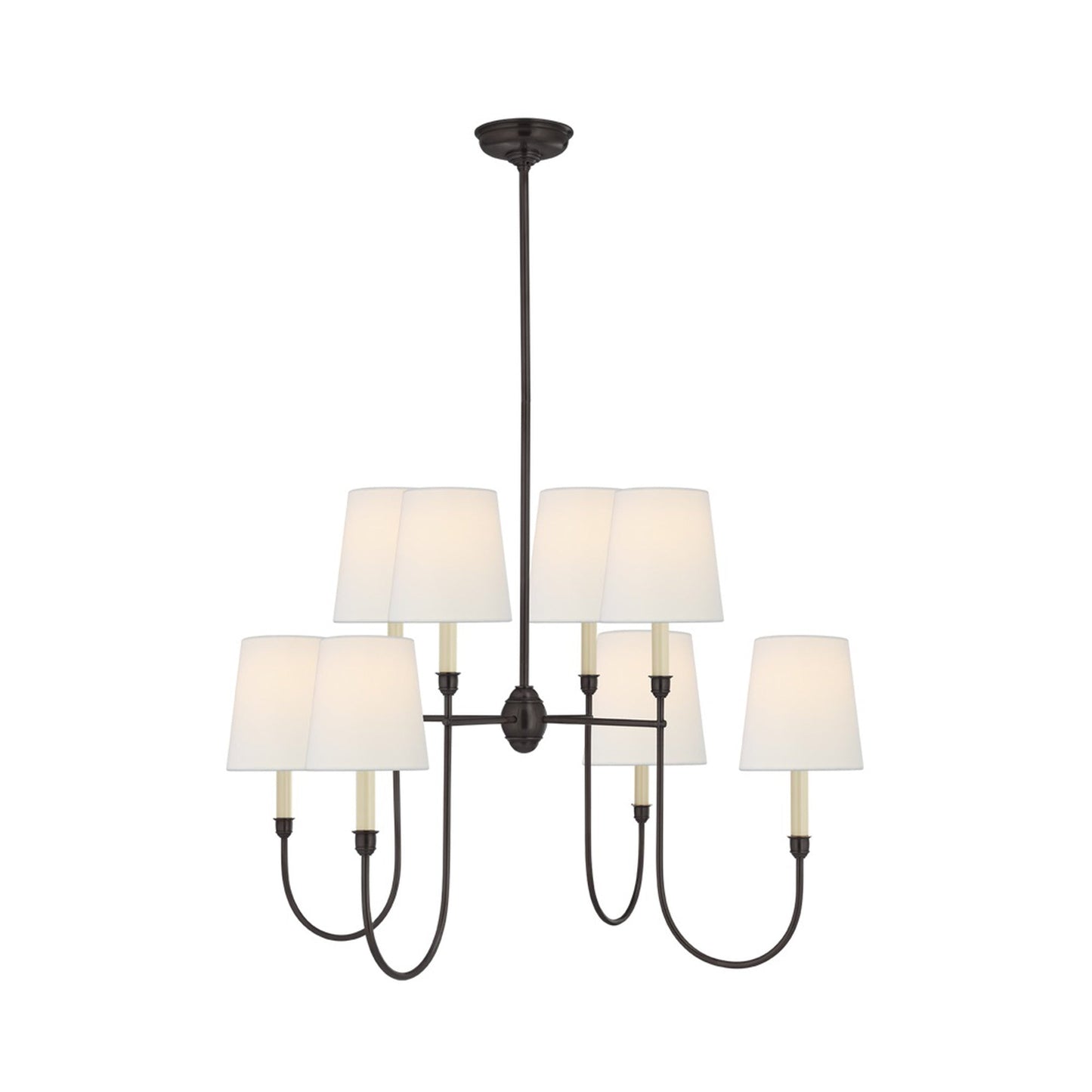 Vendome Chandelier in Bronze (Large).
