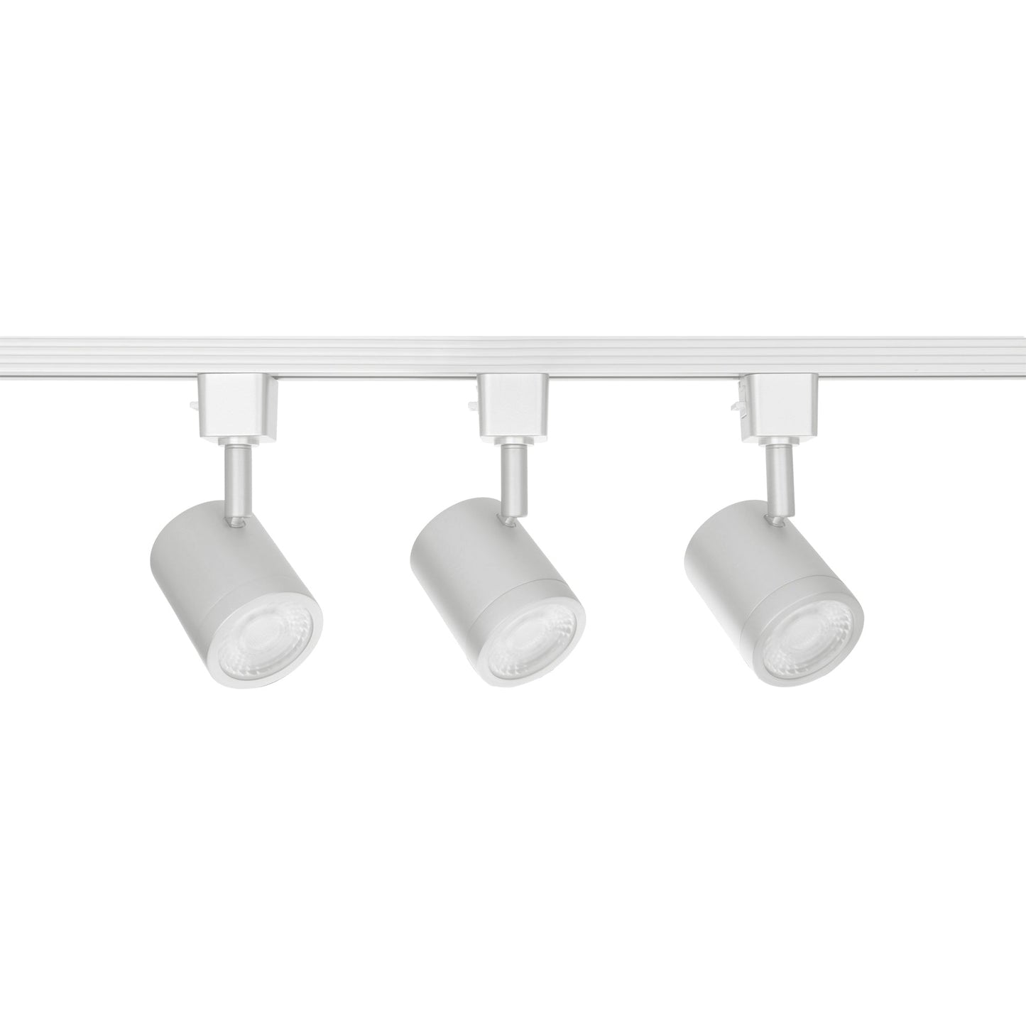 Charge 3-Light LED Track Light Kit in White.