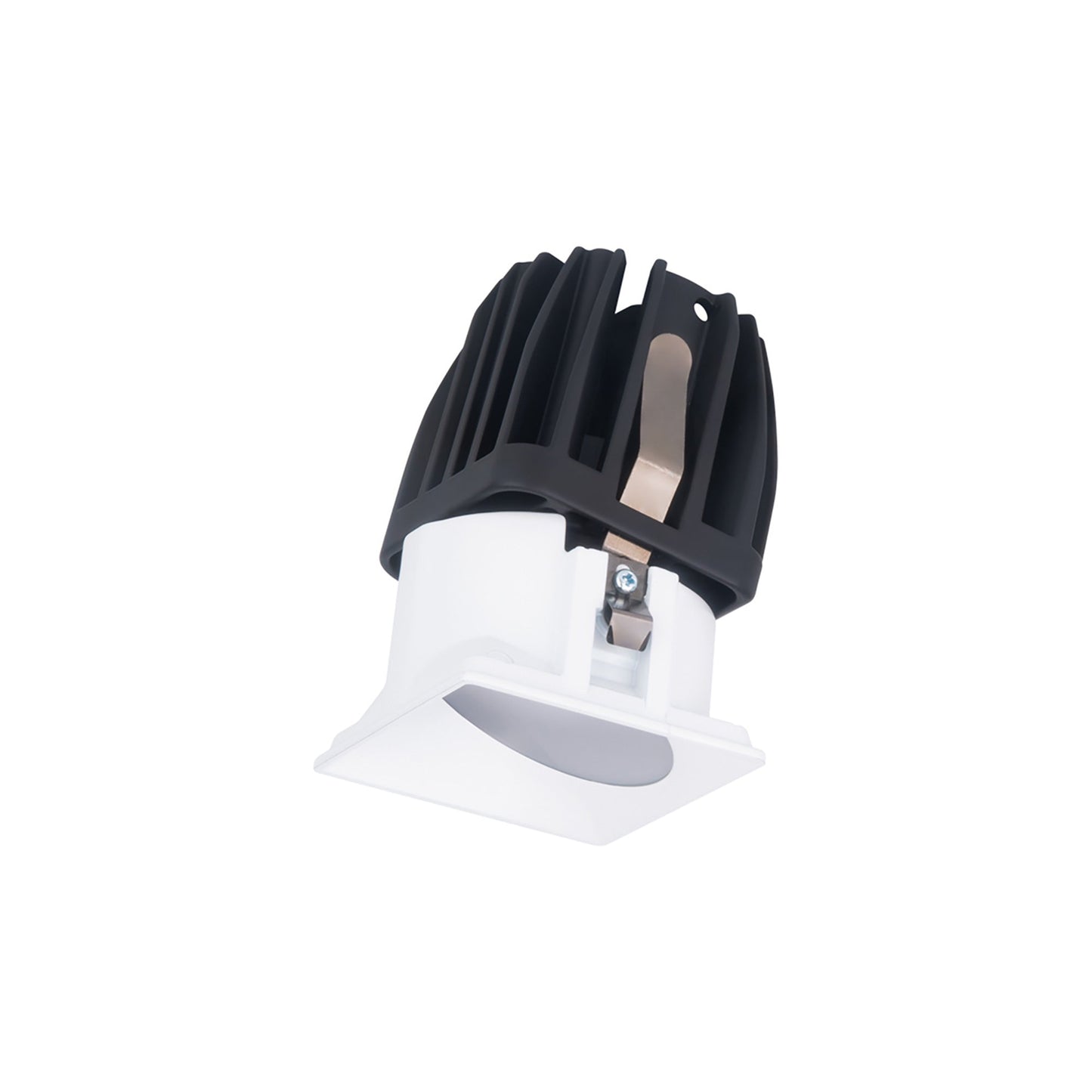 FQ 2" Shallow Square Wall Wash LED Recessed Light in White (Wall Wash Trimless).