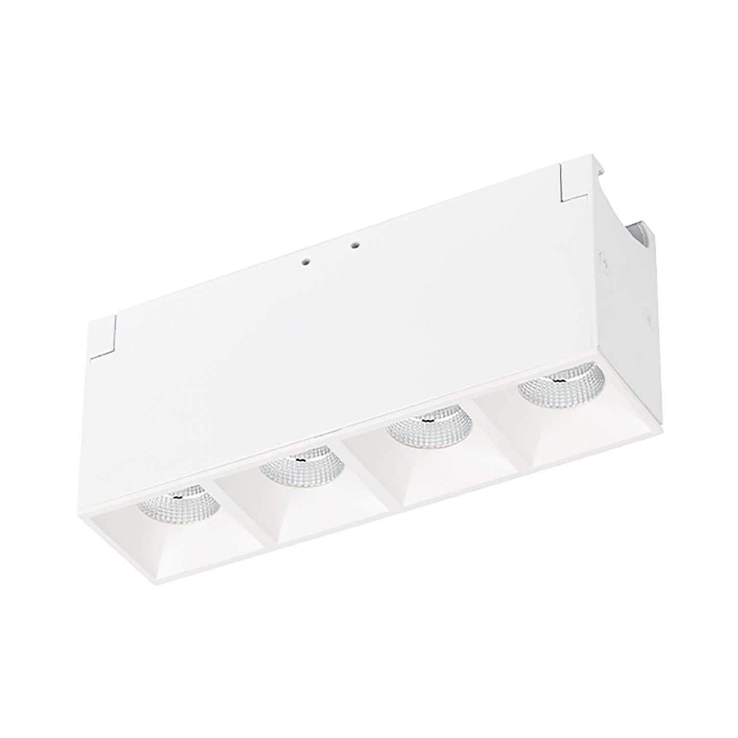Multi Stealth Trimless LED Downlight in White.