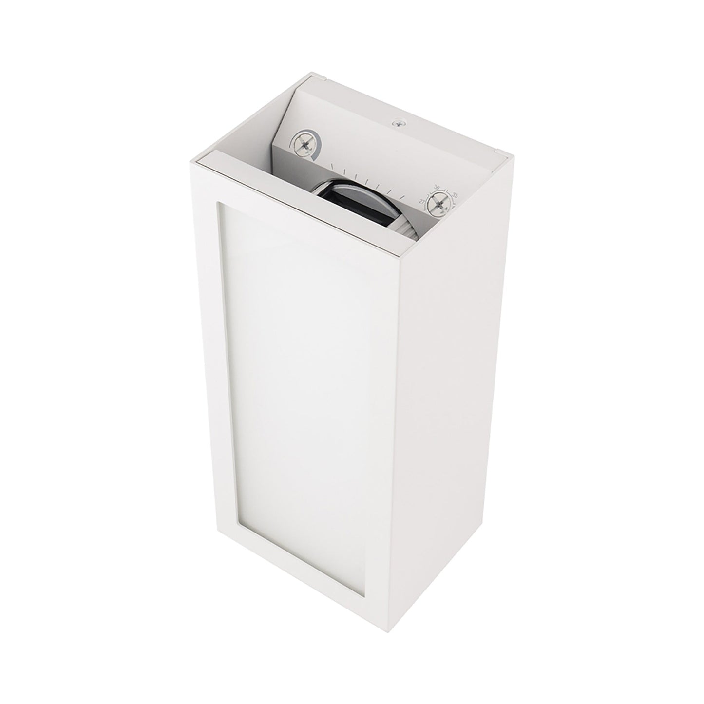 Window Indoor/Outdoor LED Wall Light in White (Large/20W).