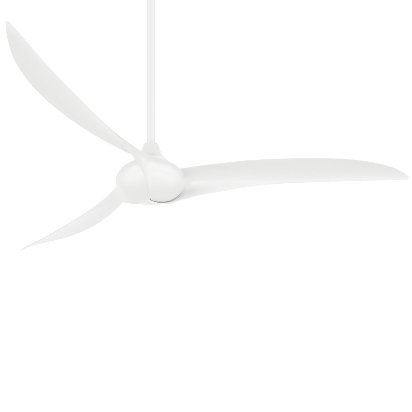 Wave Ceiling Fan in White(65-Inch).