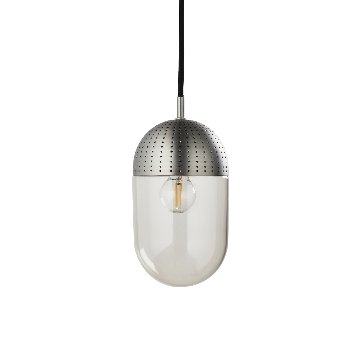 Dot Pendant Light in Satin Plated Metak (Large).
