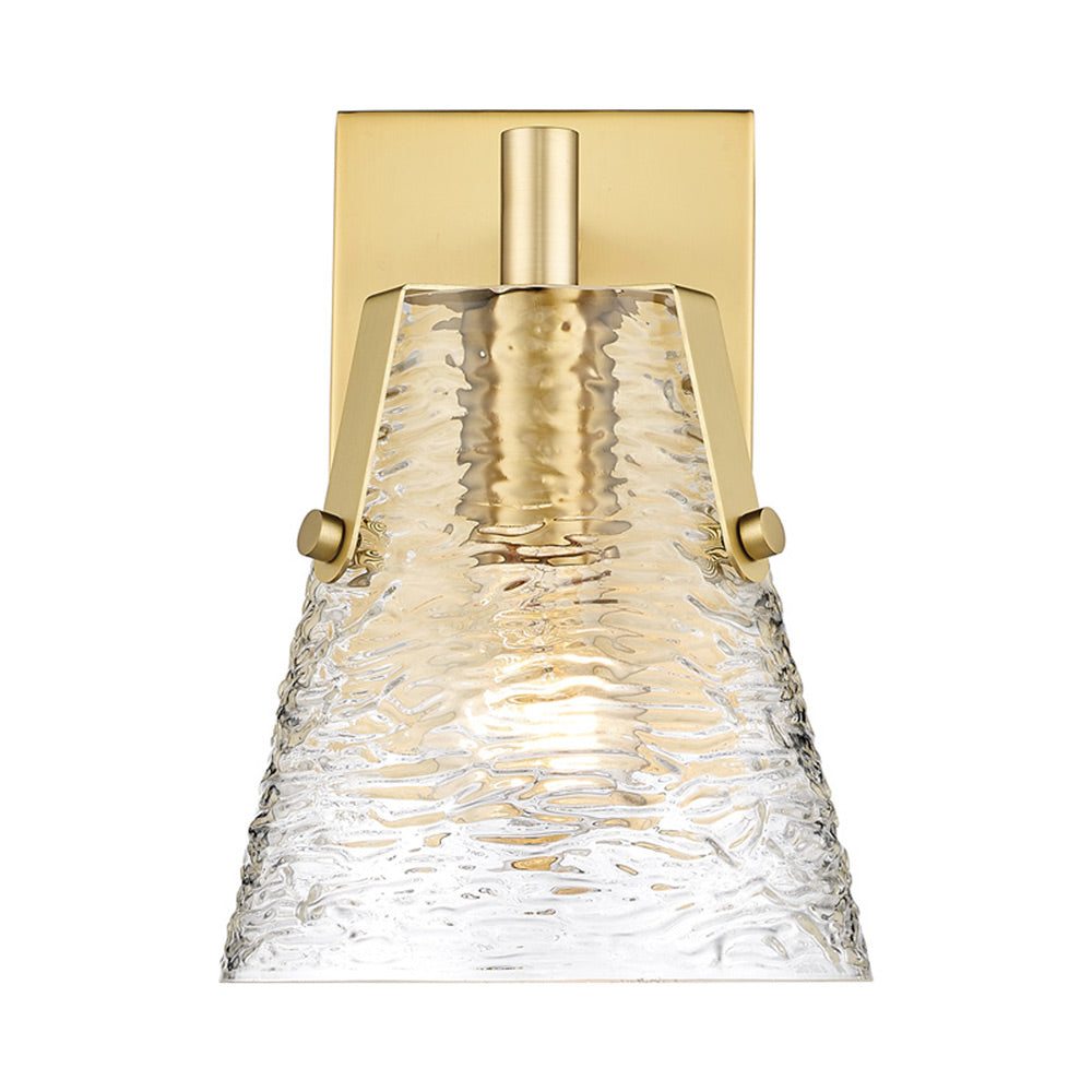 Analia Wall Light in Modern Gold.