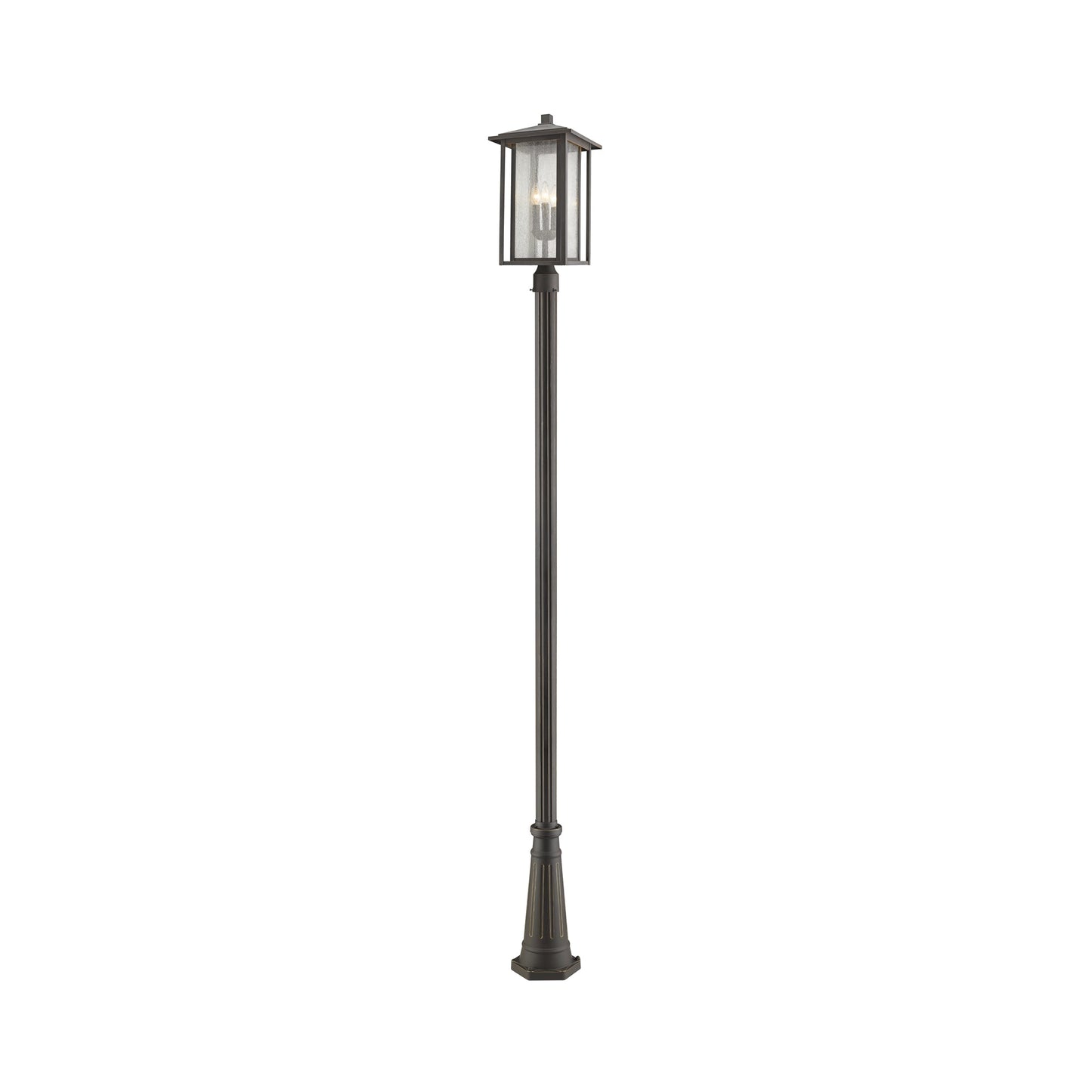 Aspen 519 Outdoor Post Light in Oil Rubbed Bronze.