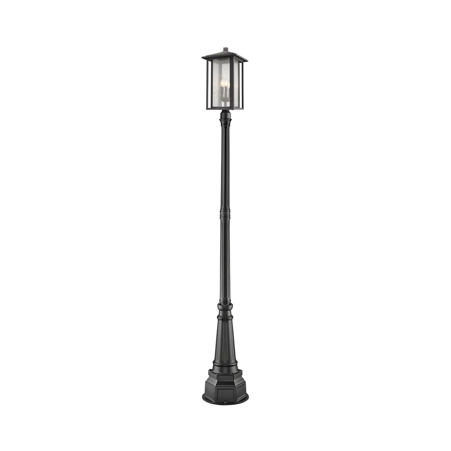Aspen 564 Outdoor Post Light in Black.