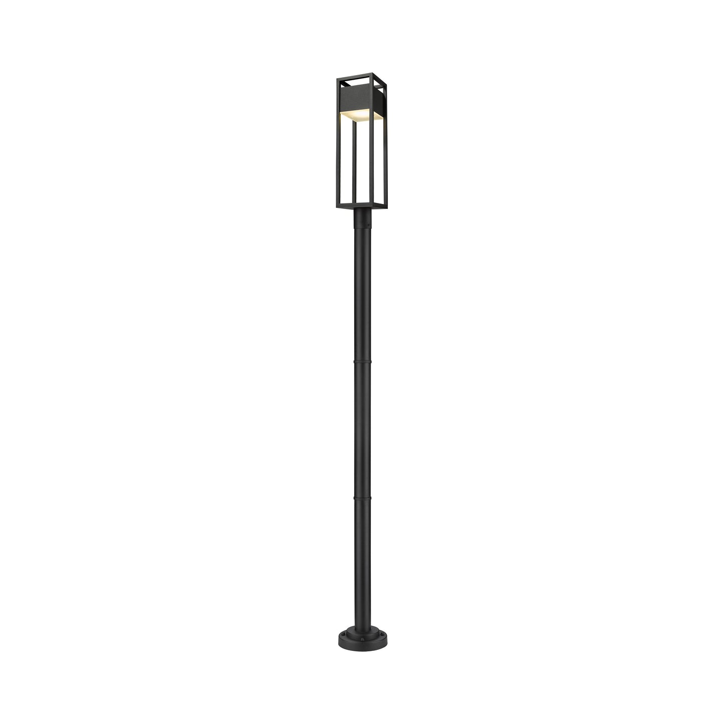 Barwick Round Outdoor LED Post Light (100.75-Inch).