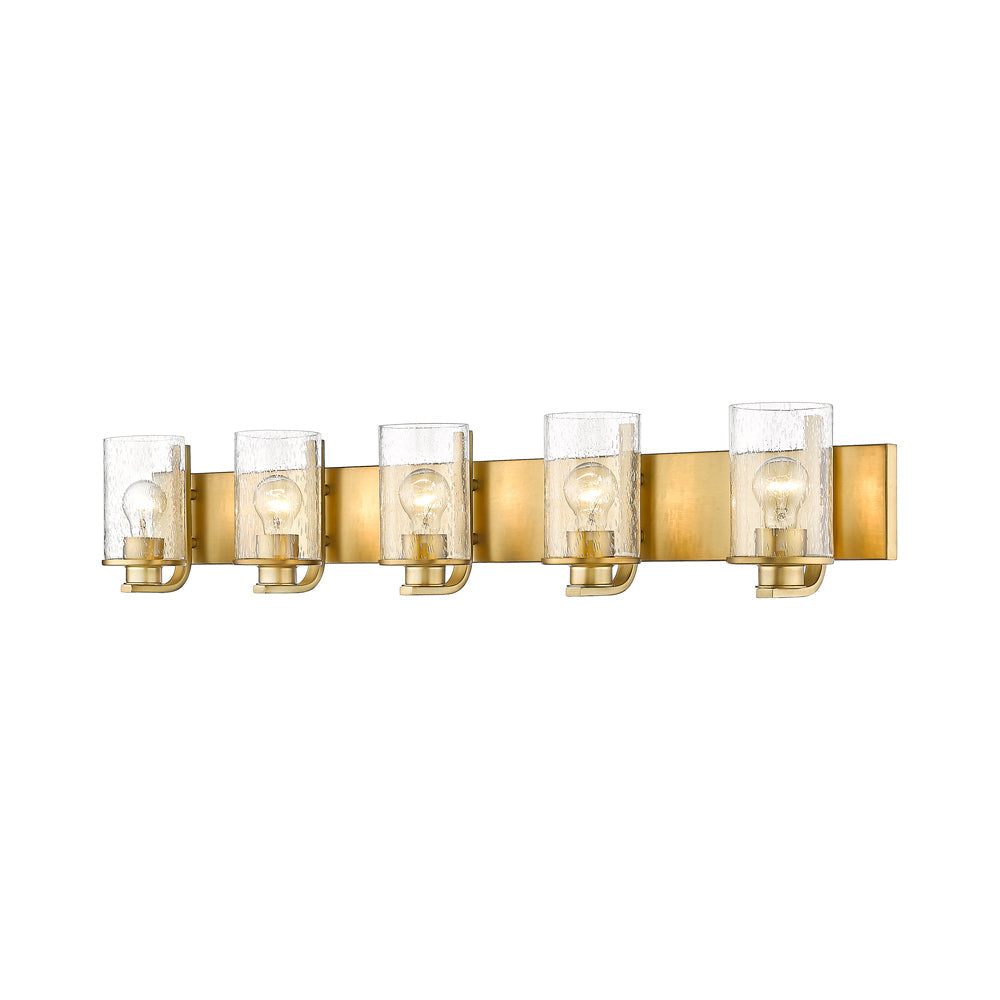 Beckett Bath Vanity Light in Olde Brass (5-Light).