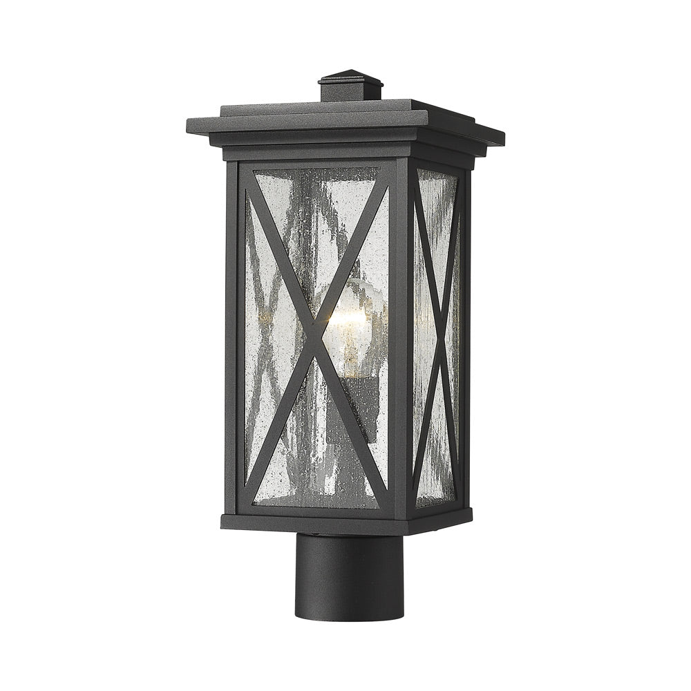 Brookside Outdoor Round Post Light (16.5-Inch).